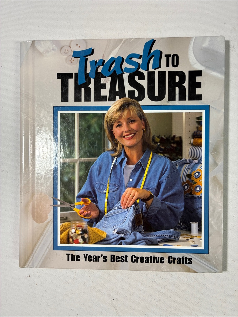 Trash to Treasure: Blue Crafting Book for Home Office Arts & Crafts
